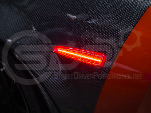 2005-2013 Chevrolet Corvette C6 | Amber Light LED Side Fender Markers Pair (Front and / or Rear) {Clear, Amber, Red, or Smoke Lenses}