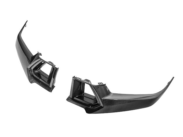 2024-Up Ford Mustang S650 Dark Horse | CARBON FIBER Front Upper Grille Insert Trim Pair