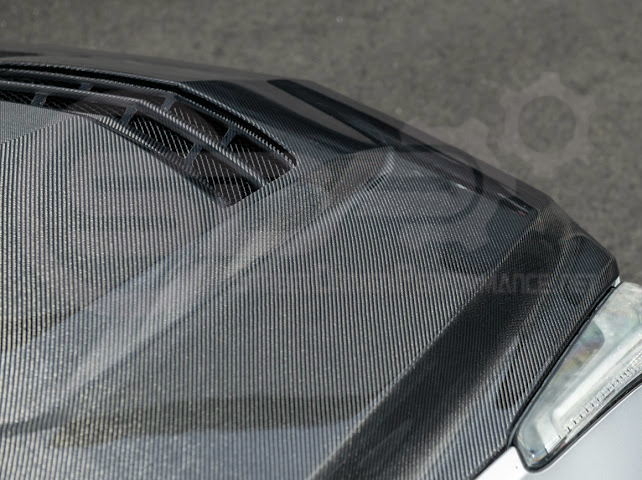 2016-2019 ATS / ATS-V - Carbon Fiber Vented Front Hood