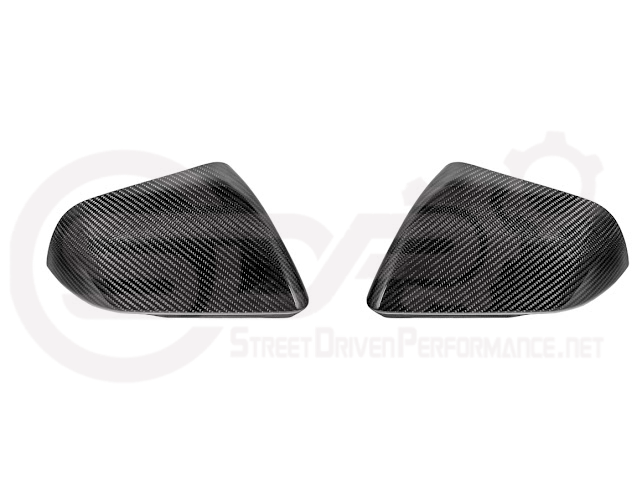 2015-2023 FORD MUSTANG W/ SIGNAL LIGHT | CARBON FIBER SIDE MIRROR CAP COVER PAIR