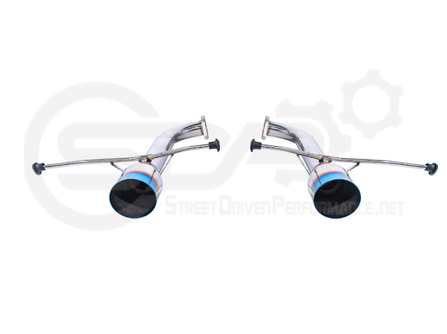 2019-PRESENT SUBARU ASCENT | MUFFLER DELETE AXLE BACK EXHAUST (CHROME OR BURNT BLUE TIPS)