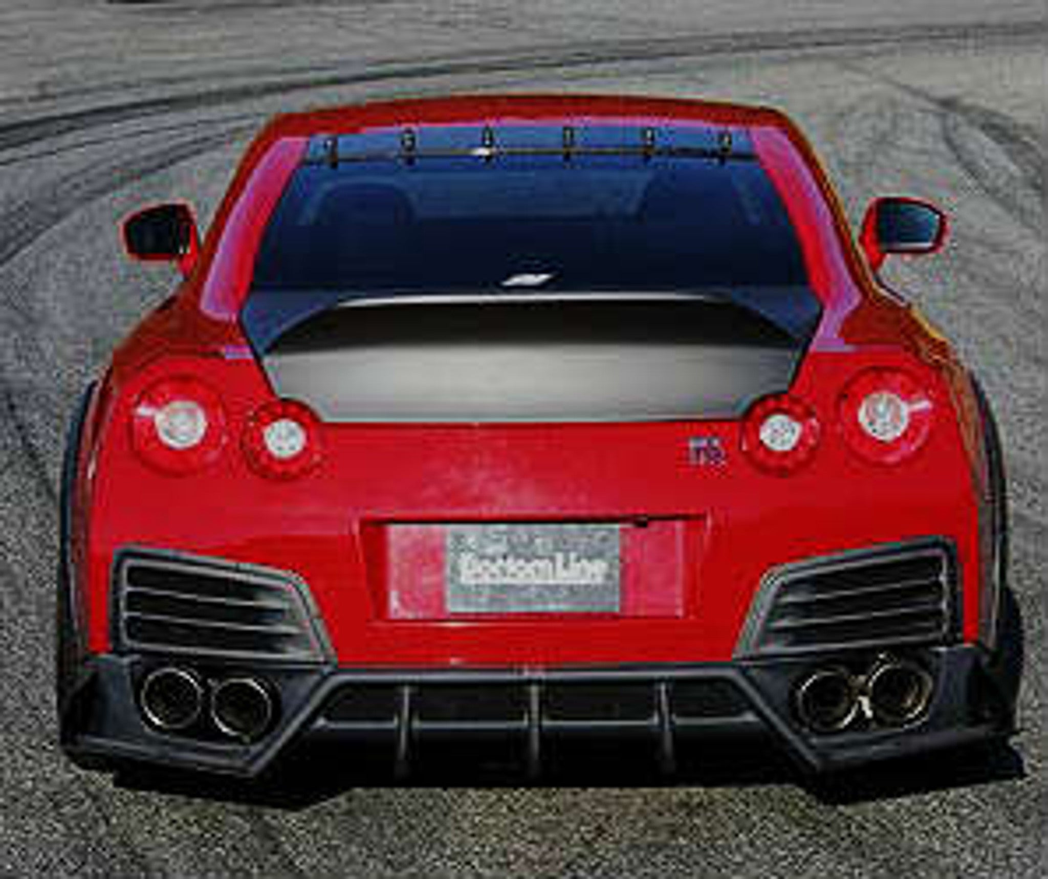 Charge Speed 2007-2021 Nissan GTR R35 Carbon 20mm Rear Over Fenders