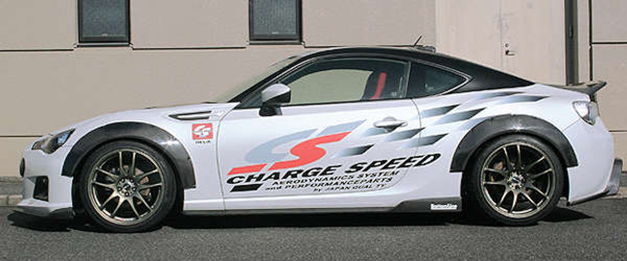 Charge Speed 2013-2016 Scion FR-S FT-86 Model Bottom Lines Type 2 Carbon Complete Kit With Over Fenders Kit