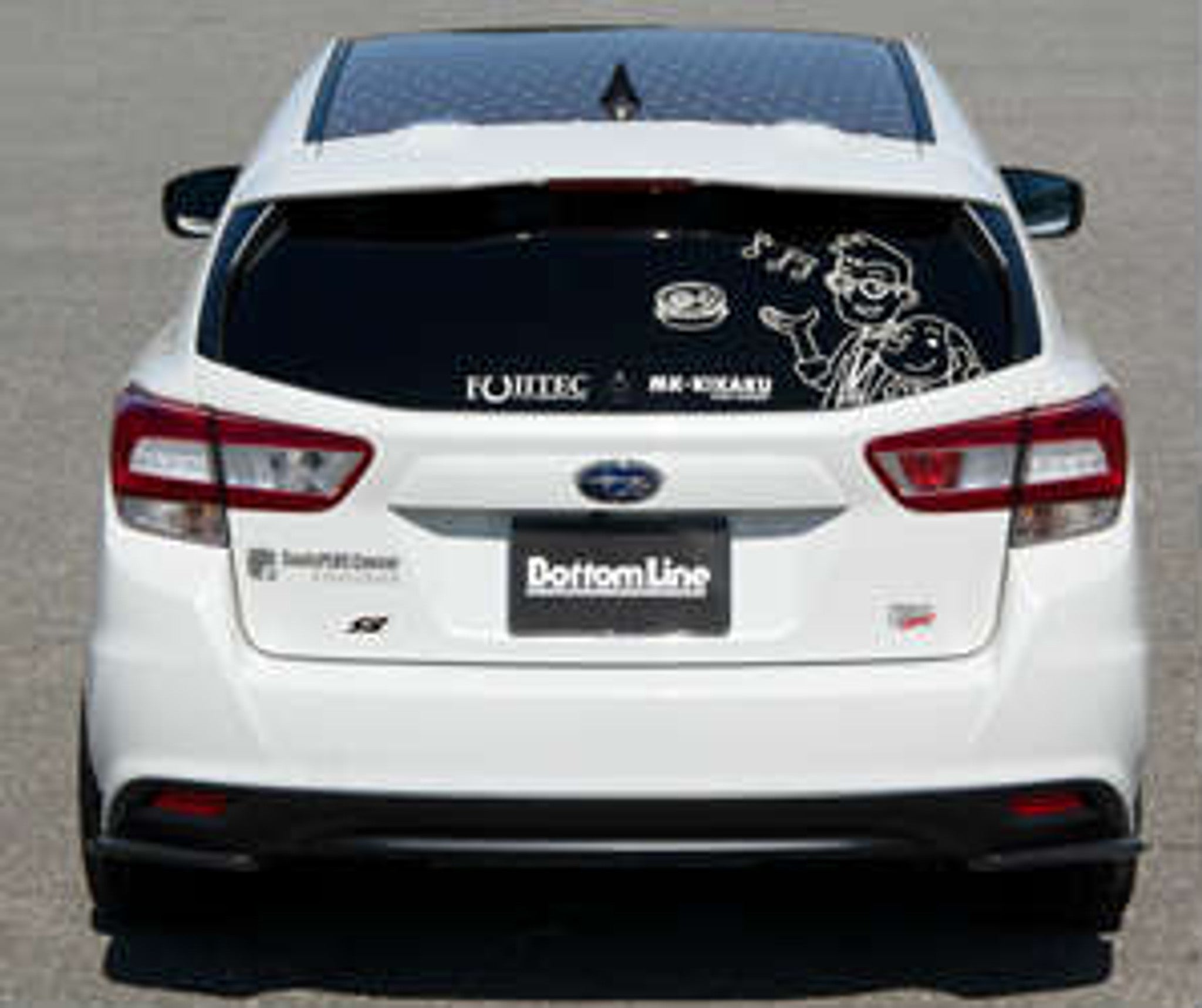 Charge Speed 2016-2020 Subaru Impreza Sport GT NON-STI 5 Doors Carbon Bottom Line Complete Kit With Use OEM Side Skirts