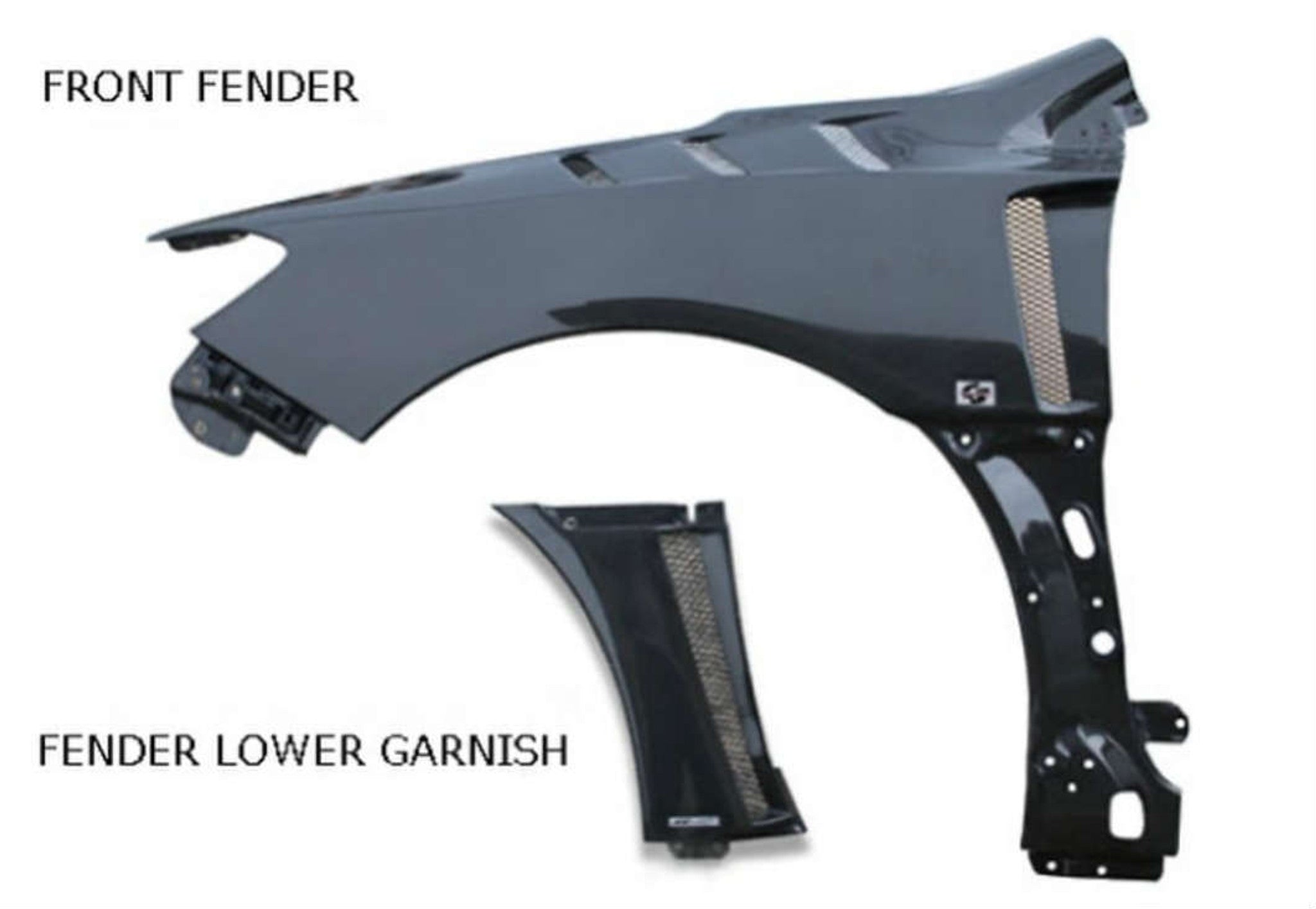 Charge Speed 2015-2021 Subaru WRX/ STi VA S4 Factory Spec Carbon Front Fenders with Vents