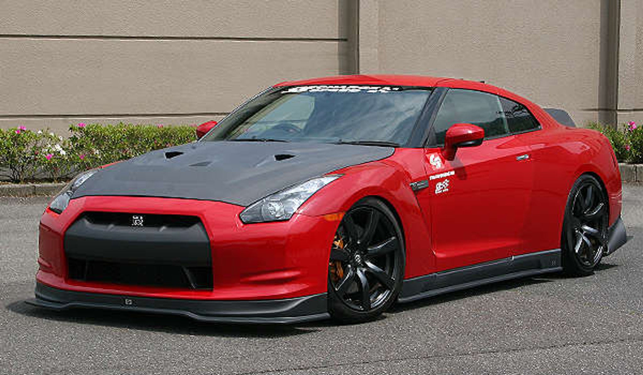 Charge Speed 2007-2011 Nissan GTR Zenki Carbon Front Grill Cowl