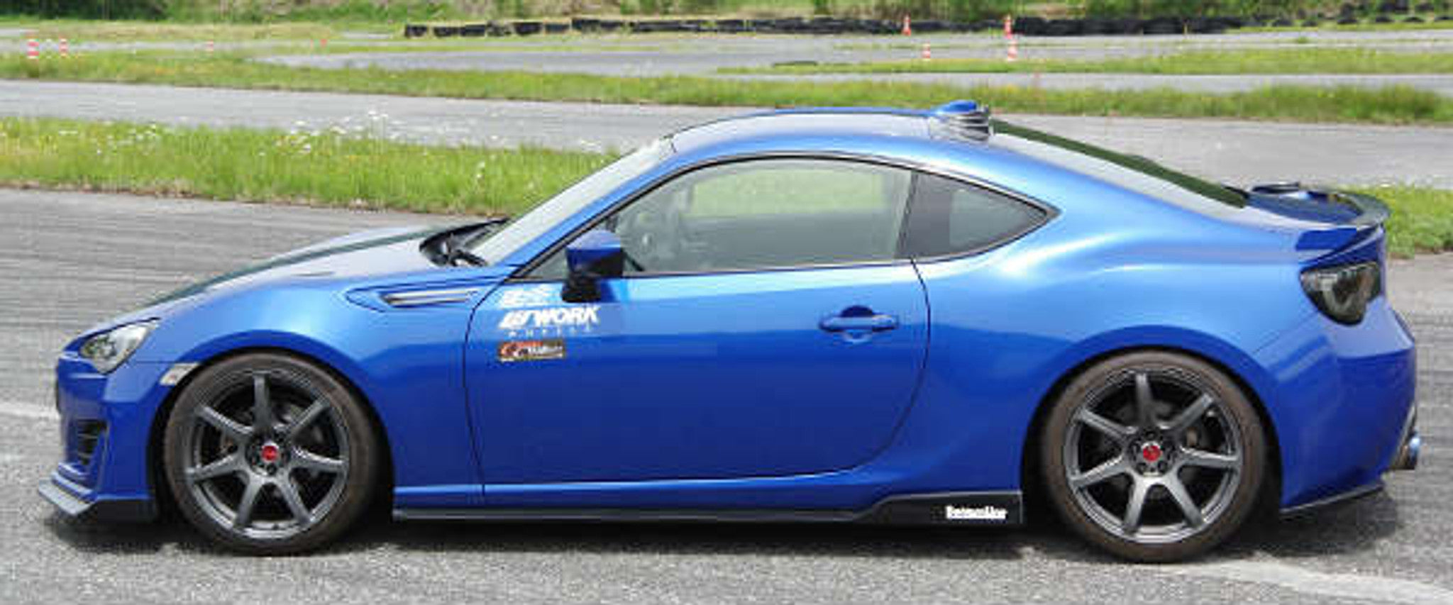 Charge Speed 2017-2021 Subaru BR-Z ZC-6 E/F Kouki Model Bottom Lines Type 2 Carbon Front Lip