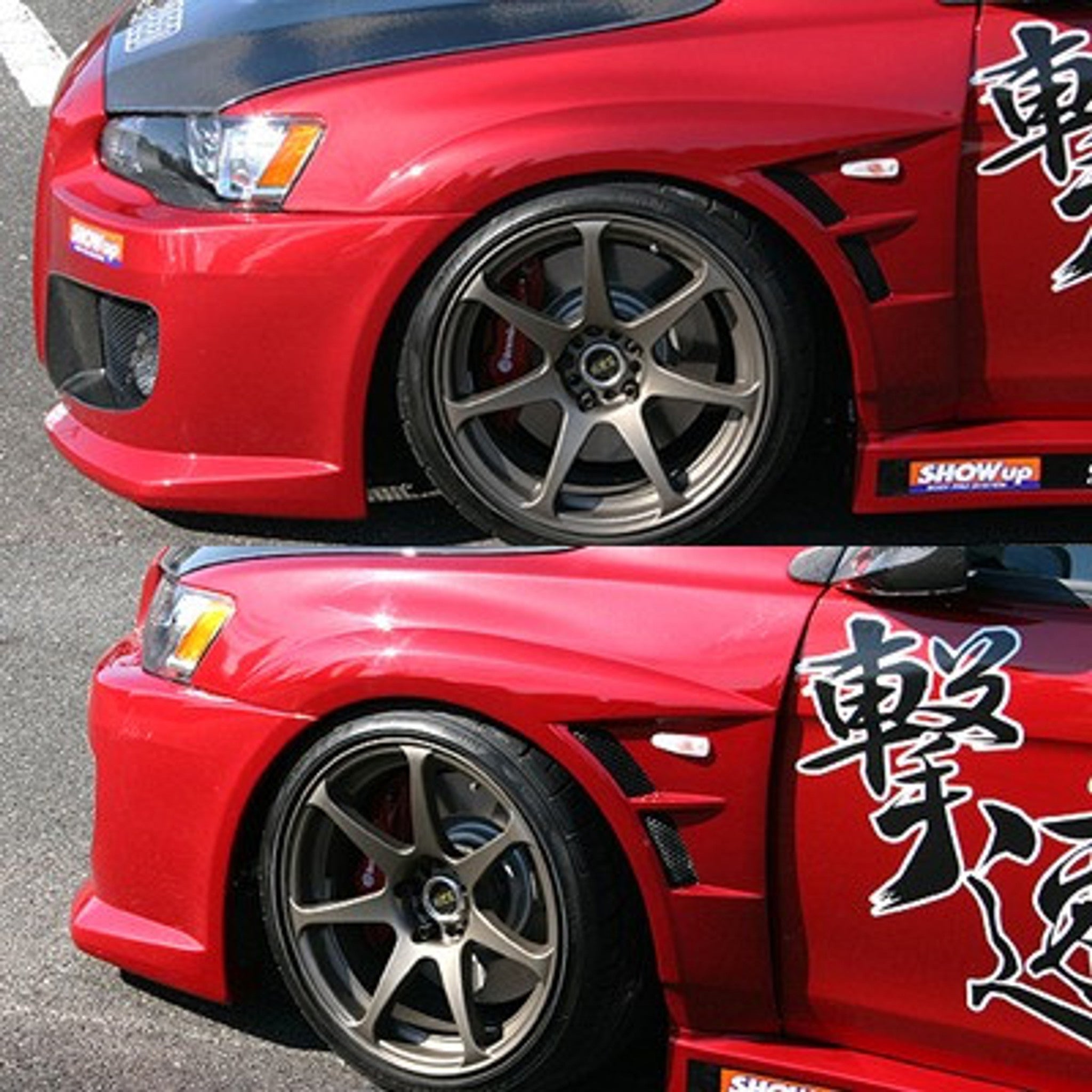 Charge Speed 2008-2017 Mitsubishi Lancer Evo X Type-1 Wide Body Full Kit