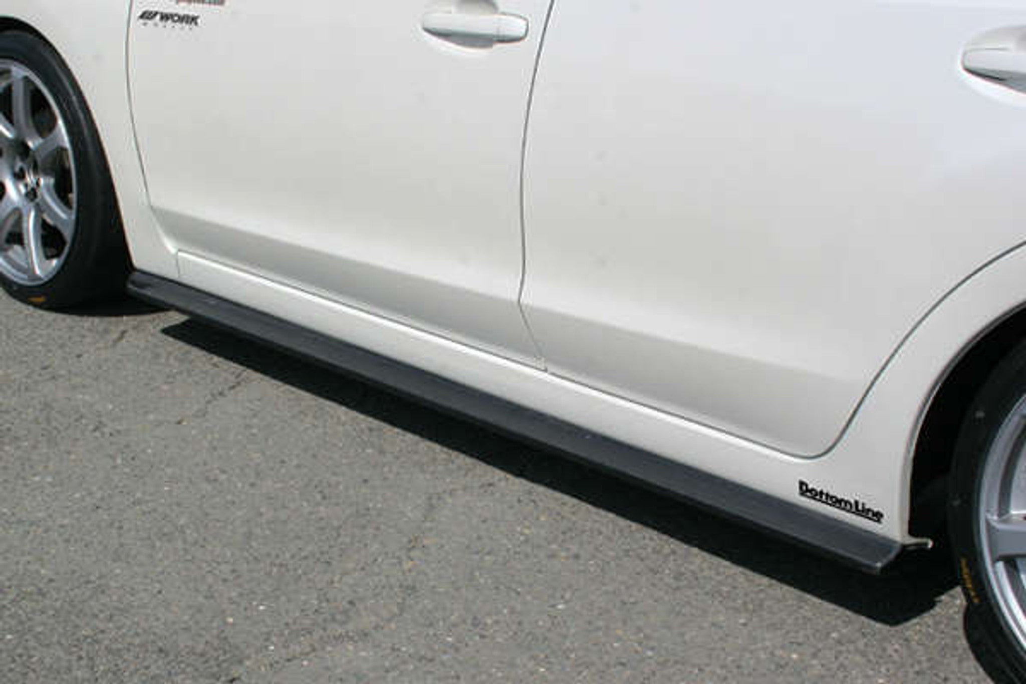 Charge Speed 2012-2015 Subaru Impreza 4Dr Sedan GJ/ 5Dr Hatchback GP Bottom Line Carbon Side Skirts NO OEM Side Skirts