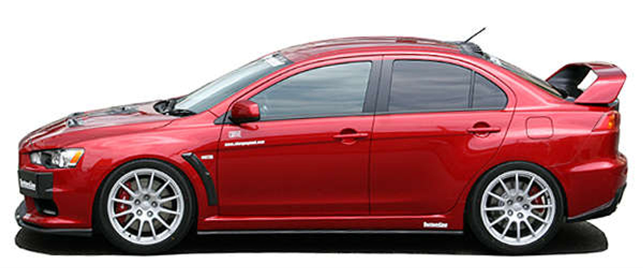 Charge Speed 2008-2010 Mitsubishi Lancer Evo X Bottom Line Type 1 FRP Full Lip Kit
