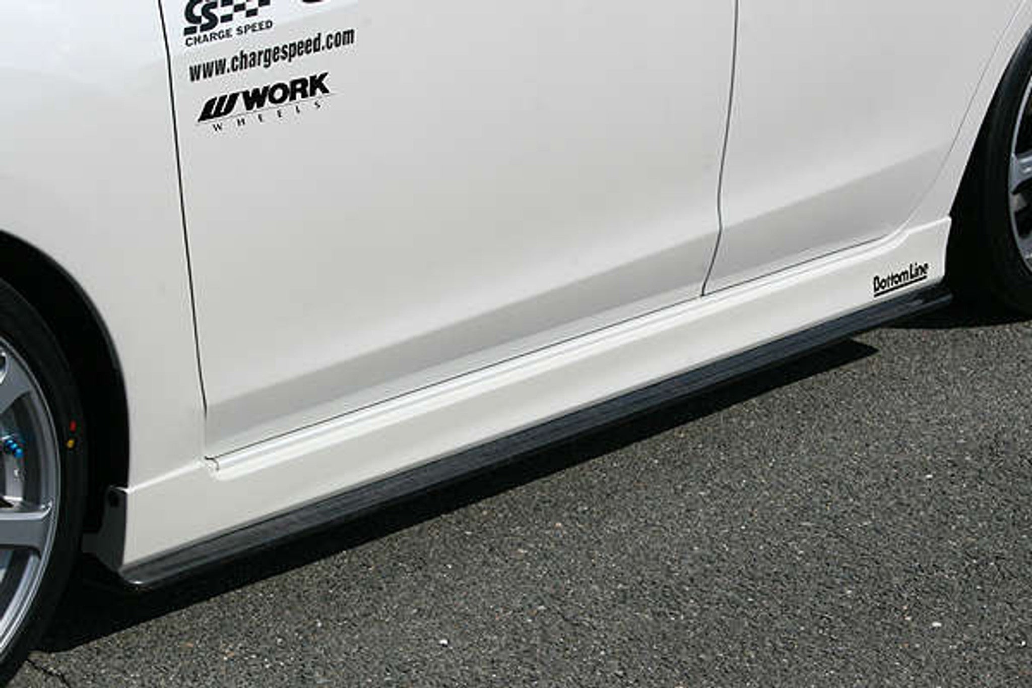 Charge Speed 2012-2015 Subaru Impreza 4Dr Sedan GJ/ 5Dr Hatchback GP Bottom Line Carbon Side Skirts To Be Use With OEM Side Skirts