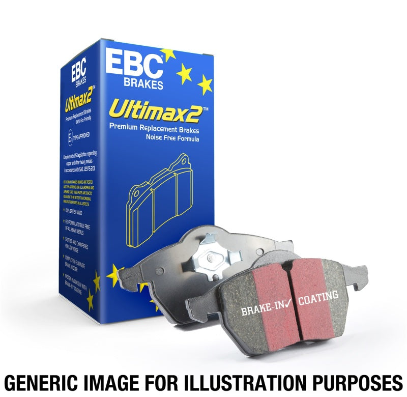 EBC 95-97 Ford Crown Victoria 4.6 (Phenolic Pistons) Ultimax2 Rear Brake Pads