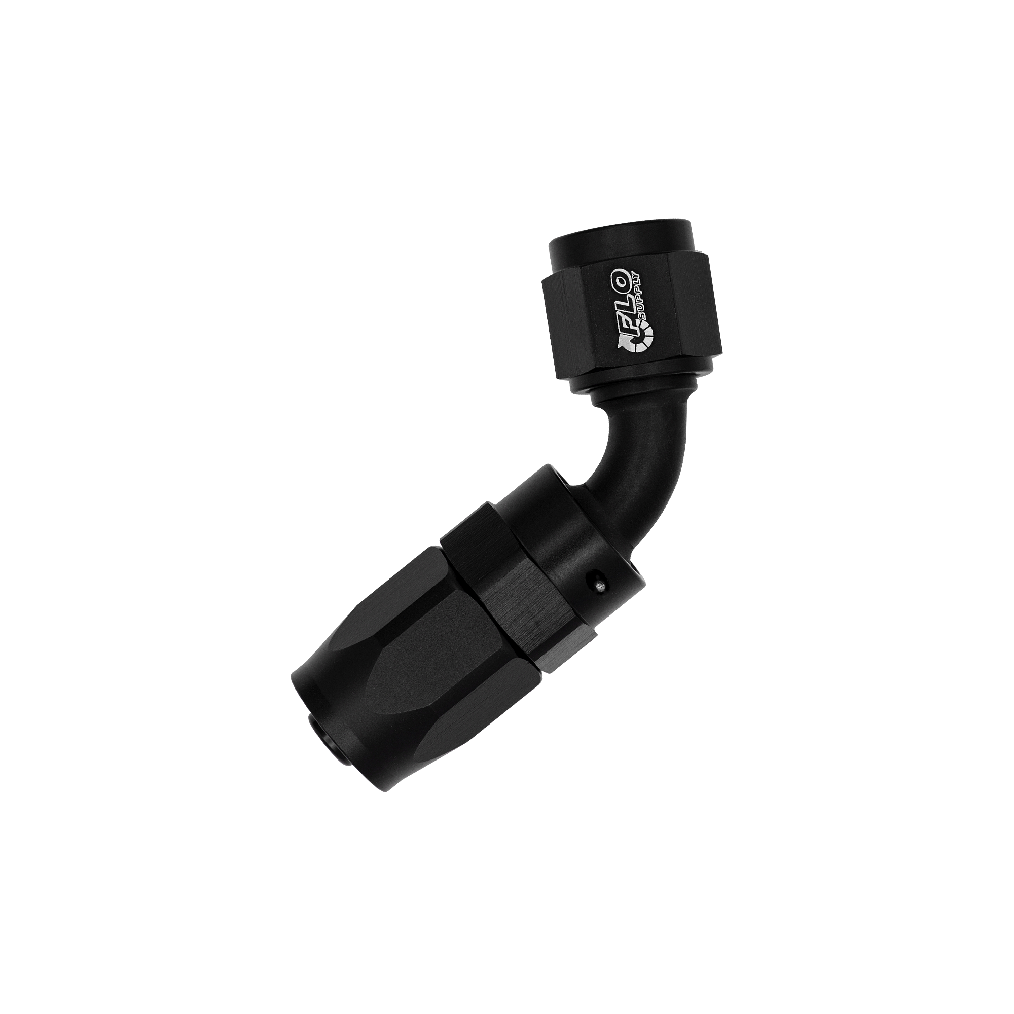 Flo Supply 6AN EZ Connect 60 Degree Swivel Hose End