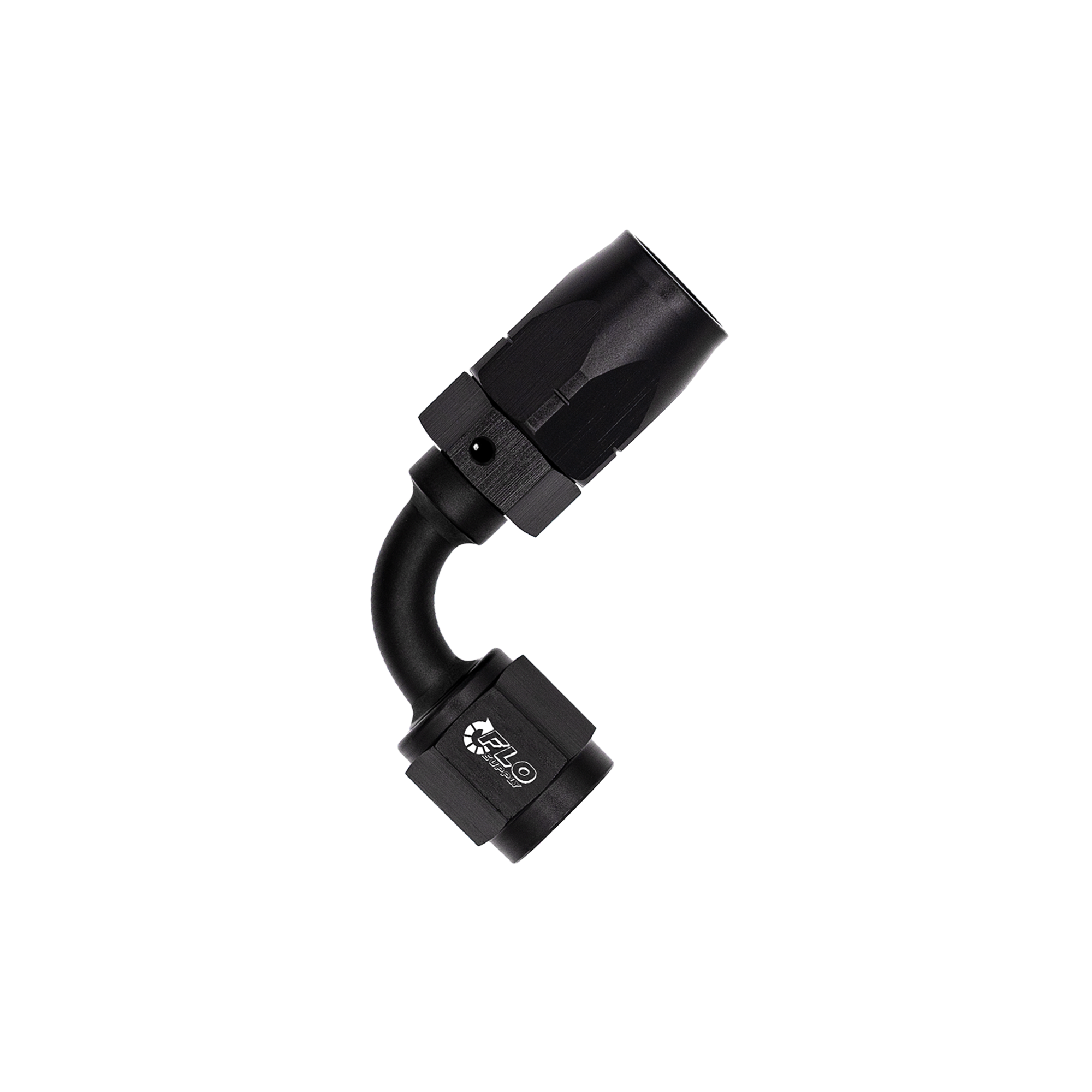 Flo Supply 8AN Cutter 90 Degree Swivel Hose End