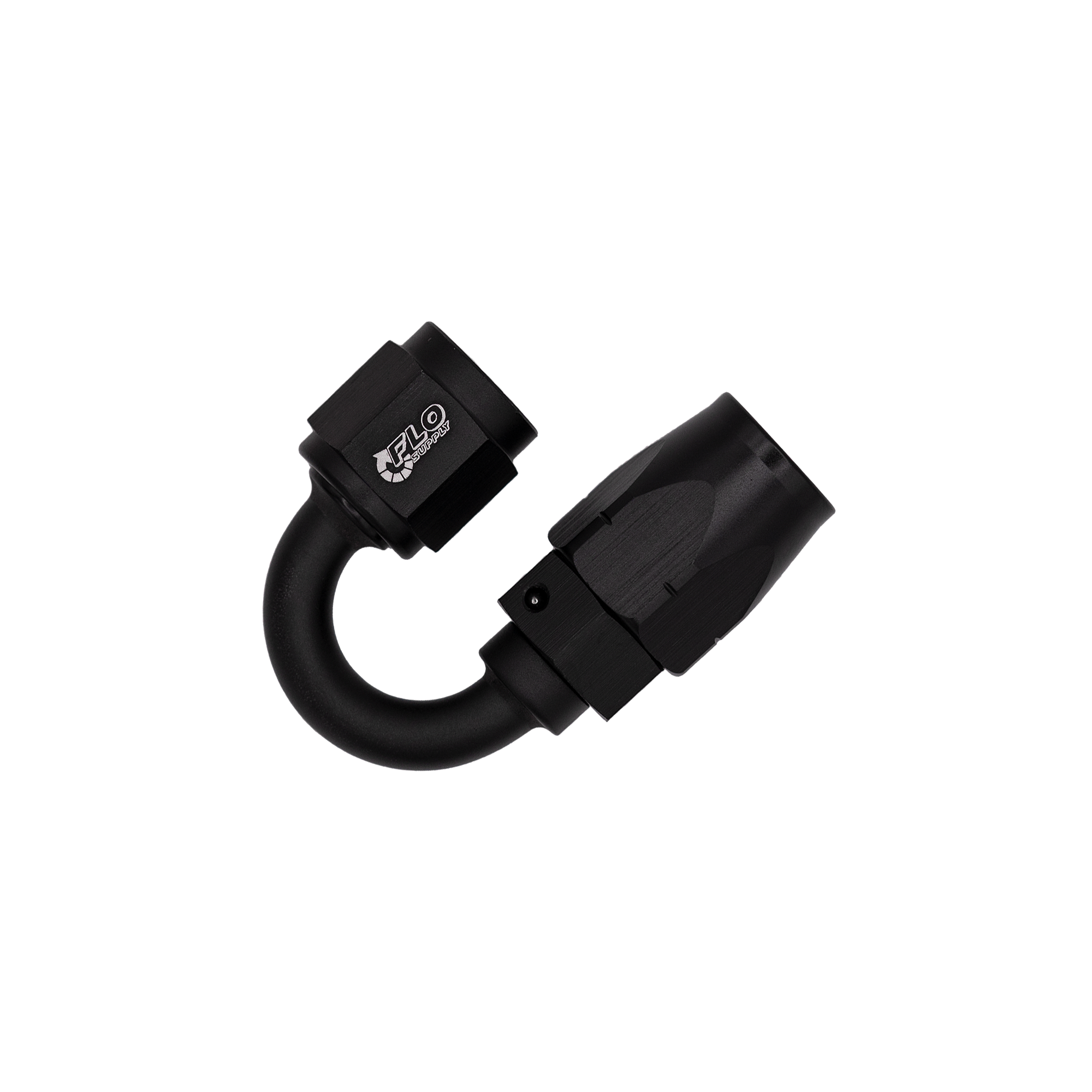 Flo Supply 12AN Cutter 180 Degree Swivel Hose End