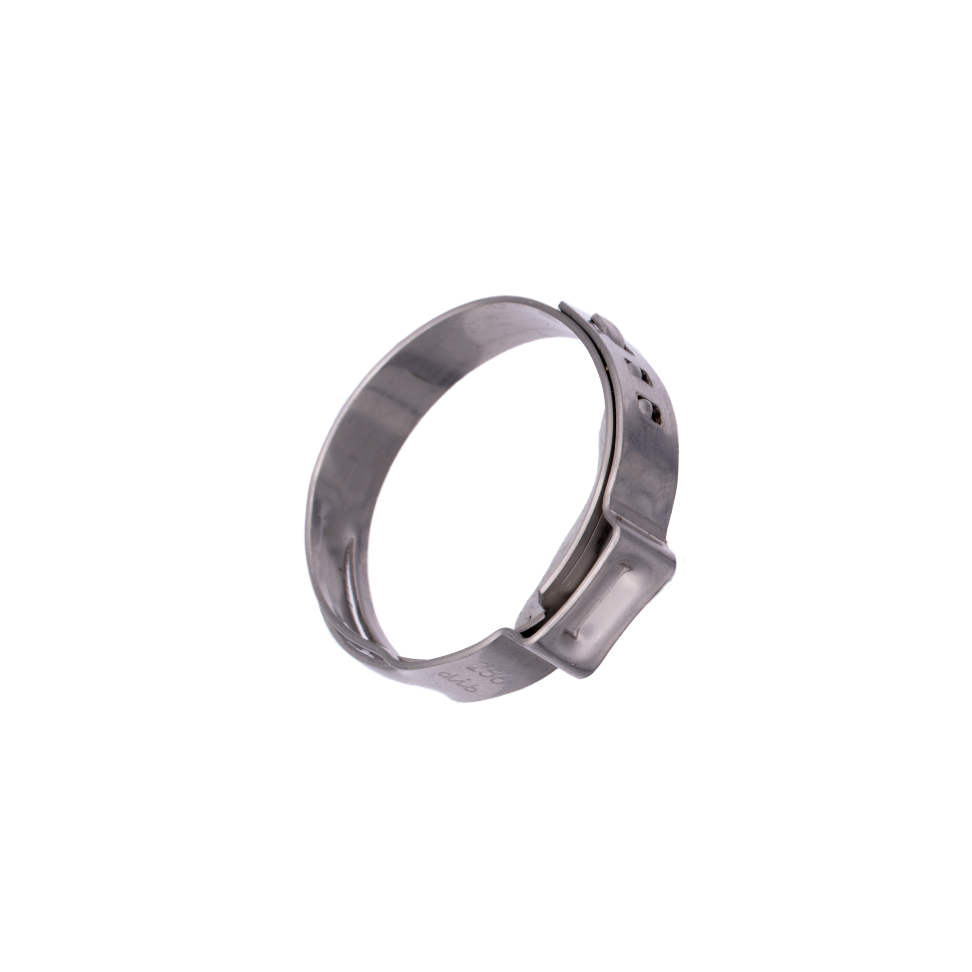 Flo Supply 4AN Push-On Hose End Clamp - Stainless Steel