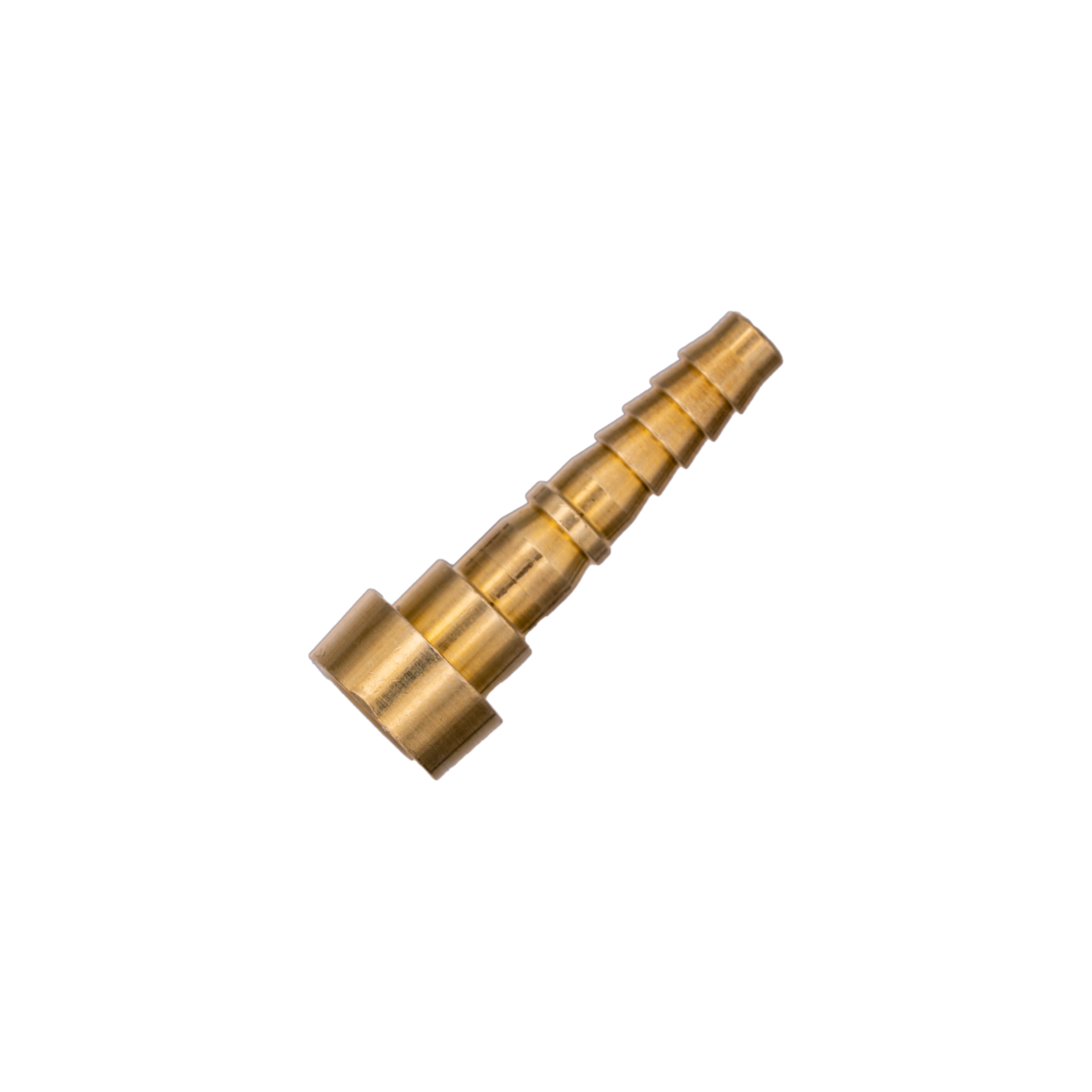 Flo Supply Race Hose Brass Insert - Attaches 3AN nut to 4AN Insert