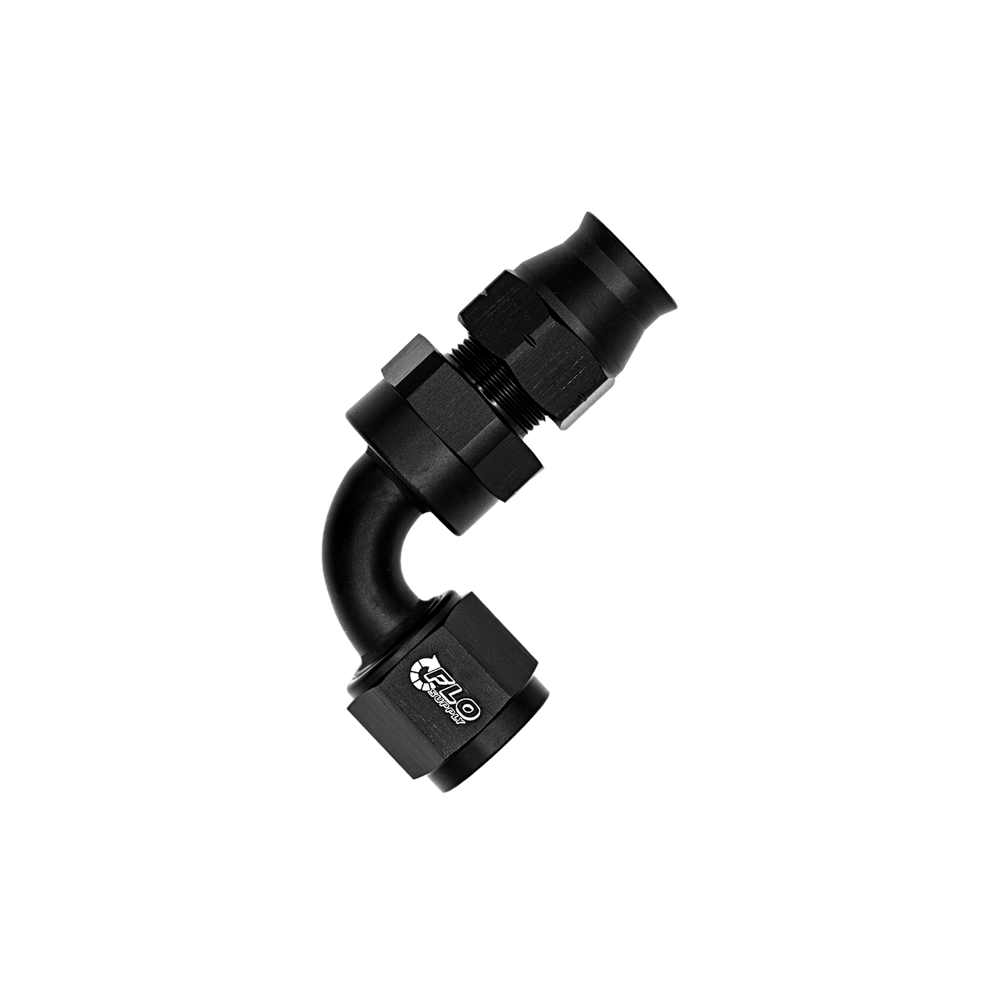 Flo Supply 1/4 " Tube 90 Degree to 4AN Female Adapter