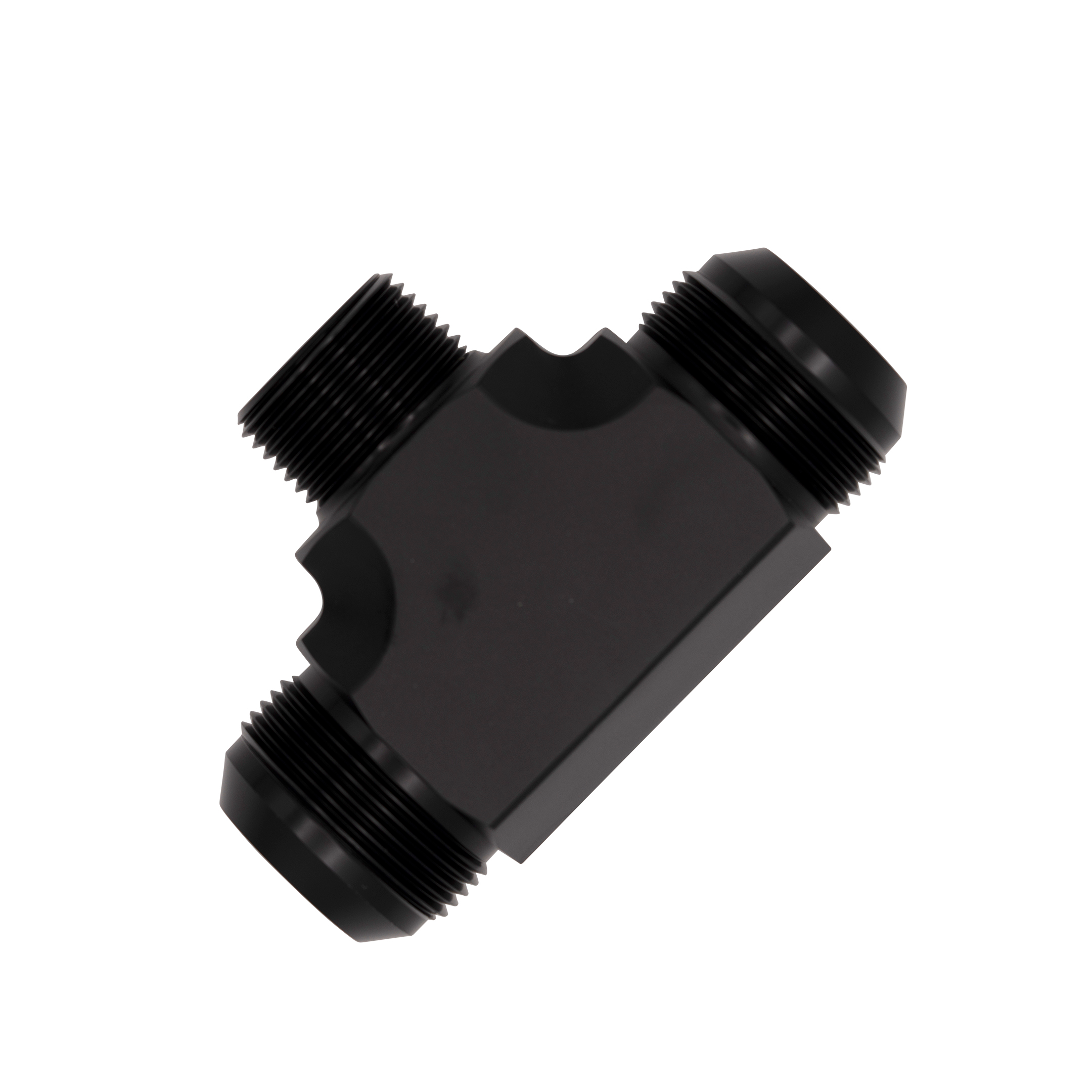 Flo Supply 1" NPT Male On The Side To 16AN Male Tee