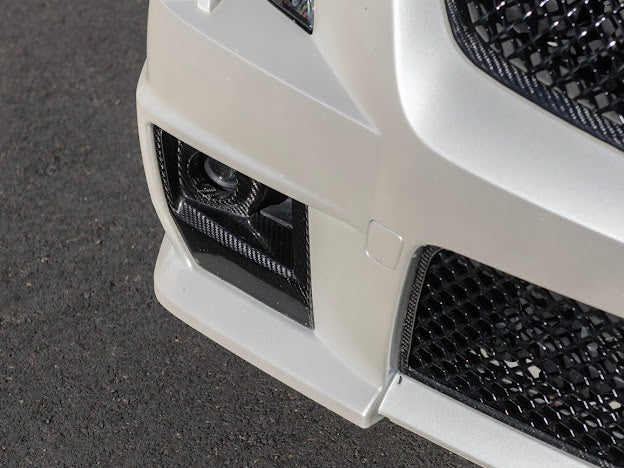 2009-2015 CTS-V V2 - Carbon Fiber Fog Light Bezels / Covers