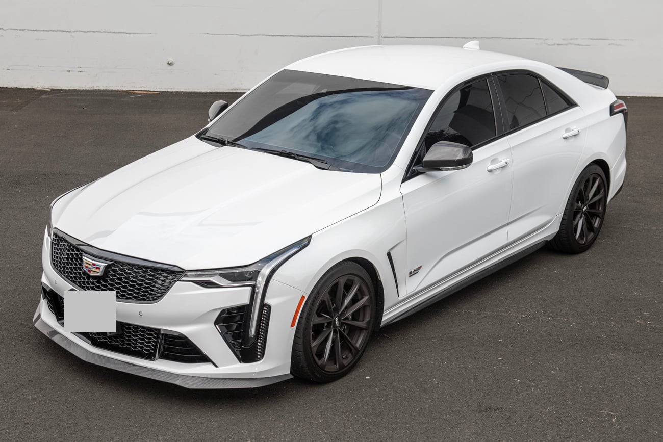 2020+ Cadillac CT4 / CT4-V / CT4-V Blackwing | Carbon Fiber Side Skirts Rocker Panels Ground Effects