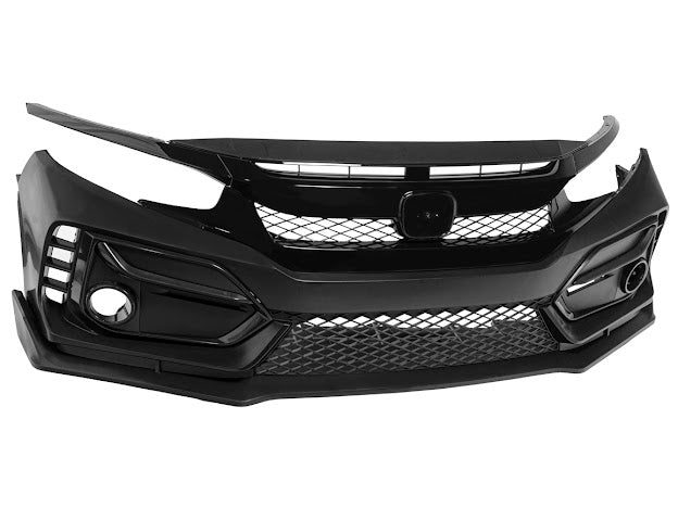 2016-2021 HONDA CIVIC | JDM TYPE-R CONVERSION PACKAGE FRONT BUMPER KIT