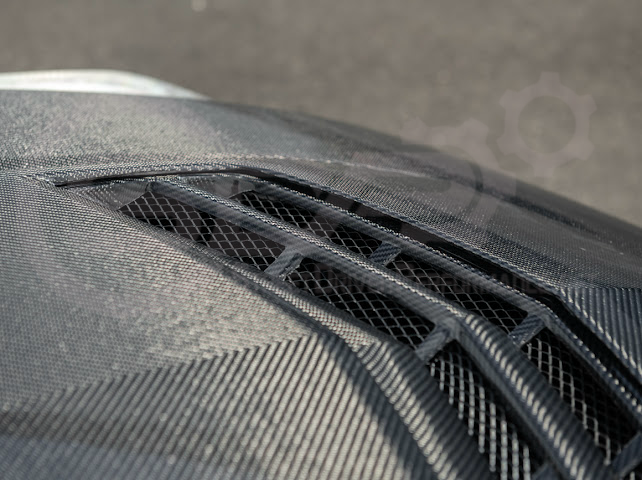 2016-2019 ATS / ATS-V - Carbon Fiber Vented Front Hood