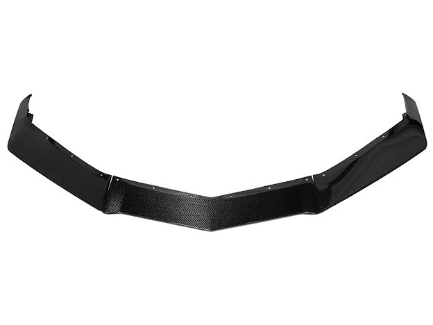 2023+ CHEVROLET CORVETTE C8 Z06 & E-RAY | Z07 PERFORMANCE PACKAGE CARBON FIBER LIP SPLITTER GROUND EFFECTS WITH CANARDS