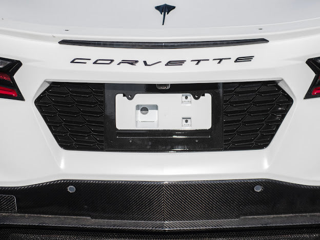 2020-UP CORVETTE C8 STINGRAY & Z51 | LICENSE PLATE BACKING