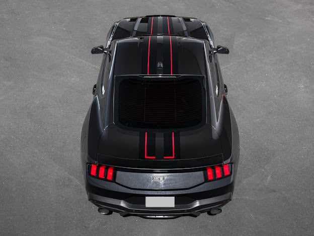 2024-UP FORD MUSTANG S650 | HOOD BODY STRIPE 3M DECALS