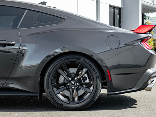 2024-Up Ford Mustang S650 | CARBON FIBER GT Performance Wing Rear Gurney Flap Spoiler *ADD-ON*