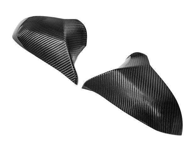 2015-2020 BMW F80 M3 & F82 / F83 M4 | CLUB SPORT STYLE CARBON FIBER MIRROR CAP COVERS (PAIR)