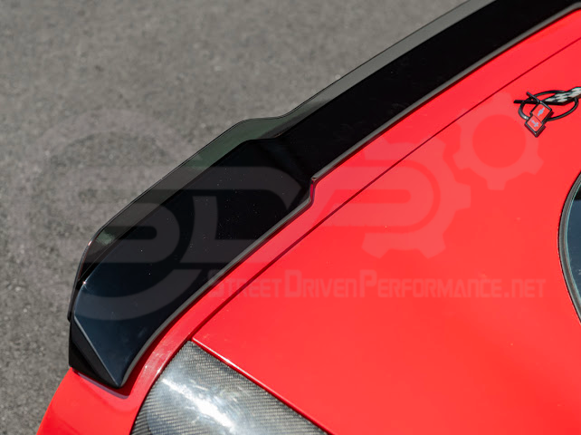 1997-2004 Chevrolet Corvette C5 | ZR1 Extended Style GLOSSY BLACK Rear Trunk Lid Wickerbill Spoiler Wing
