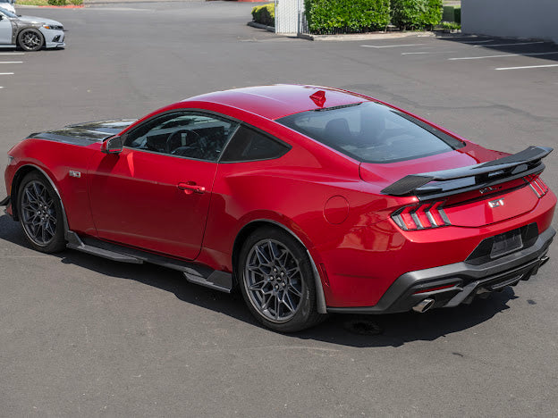 2024-UP FORD MUSTANG S650 | GT350R PERFORMANCE STYLE CARBON FIBER FENDER FLARES MUD FLAPS