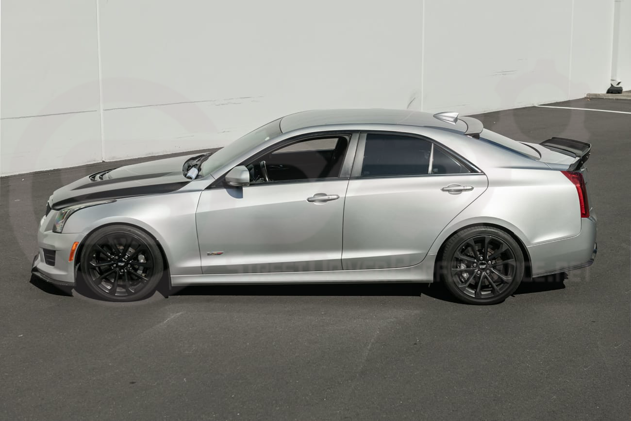 2016-2019 CADILLAC ATS-V SEDAN | SDP PERFORMANCE PACKAGE CARBON FIBER FRONT AND/OR REAR MUD FLAPS SPLASH GUARDS PAIR