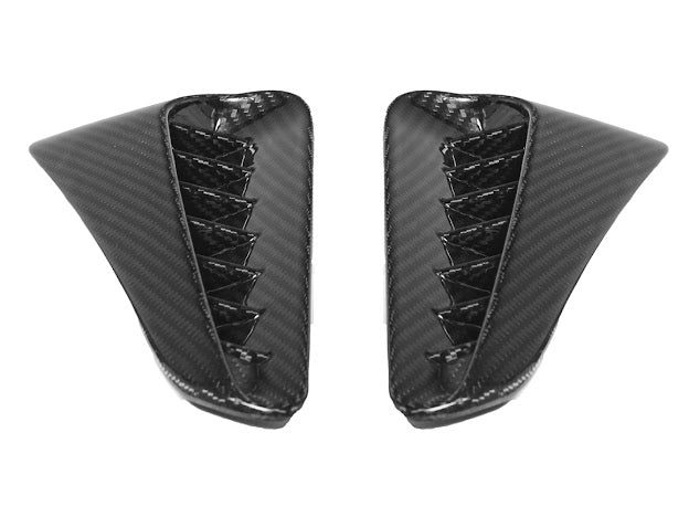2023-UP TOYOTA GR COROLLA | FACTORY STYLE CARBON FIBER SIDE DOOR FENDER VENT TRIM REPLACEMENT (PAIR)