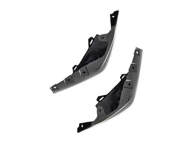 2021-UP BMW G82 / G83 M4 | M-PERFORMANCE STYLE CARBON FIBER FRONT SIDE LIP SPLITTER GROUND EFFECTS