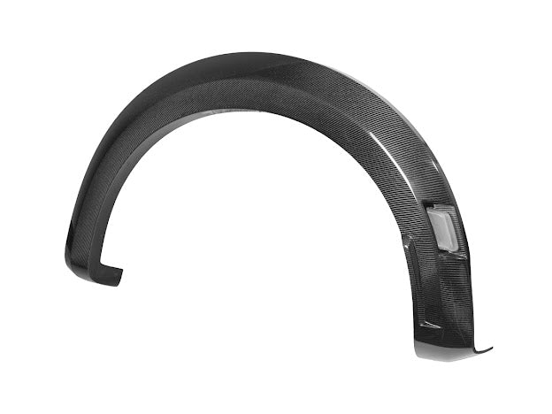 2021-UP F-150 RAPTOR | FACTORY STYLE CARBON FIBER SIDE FENDER FLARES REPLACEMENT (FRONT AND / OR REAR)