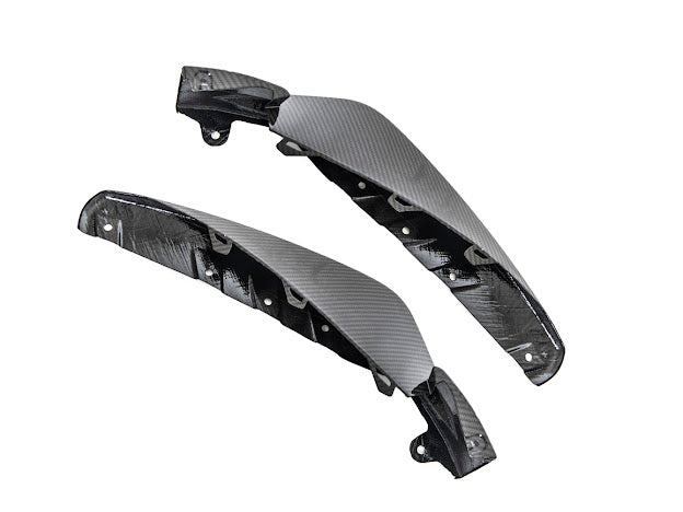 2021-Up BMW G82 / G83 M4 | Factory Extended Style Carbon Fiber Front Lip Splitter Pair Ground Effects