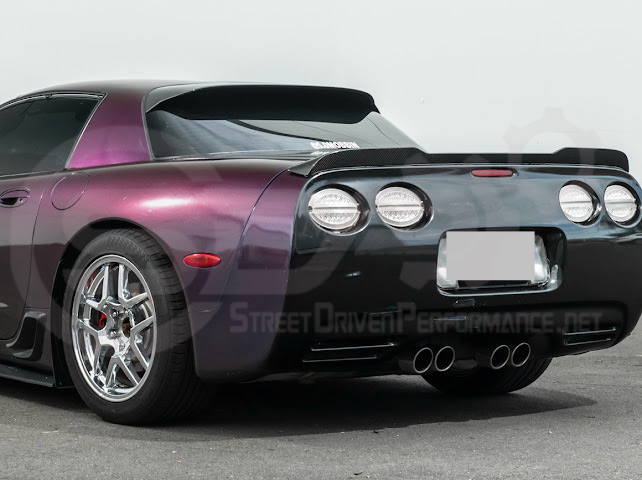 1997-2004 Corvette C5 Z06 Coupe | SDP Performance CARBON FIBER Rear Window Top Roof Wing Spoiler