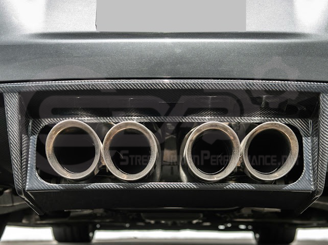 2005-2013 CORVETTE C6 | AGGRESSIVE STYLE REAR BUMPER DIFFUSER
