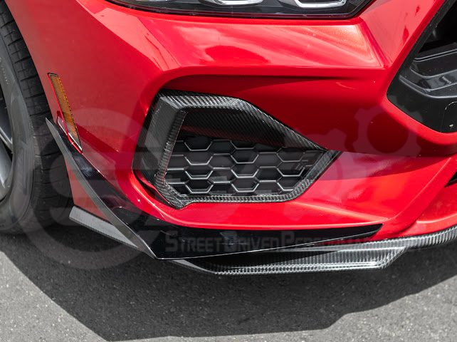 2024-UP MUSTANG S650 GT | FRONT SPLITTER LIP GROUND EFFECTS CANARDS PAIR