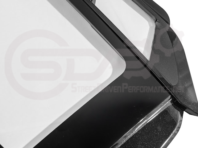 2020-UP CORVETTE C8 CONVERTIBLE | REAR HATCH UPPER HTC TONNEAU WINDOW INSERTS