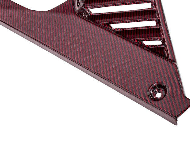 2023-Up Corvette C8 Z06 Coupe | RED CARBON FIBER Engine & Bay Panel Cover