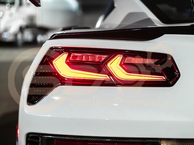 2014-2019 CORVETTE C7 SMOKE / CLEAR LENS REAR TAILLIGHT