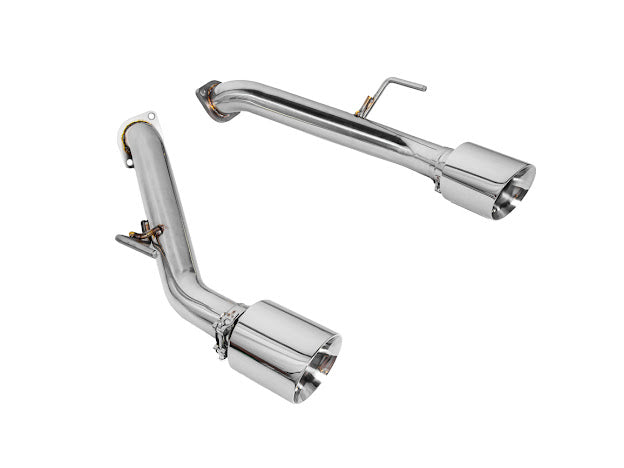 2023-PRESENT NISSAN 400Z RZ34 | MUFFLER DELETE AXLE BACK DUAL TIPS EXHAUST (CHROME OR BURNT BLUE TIPS)