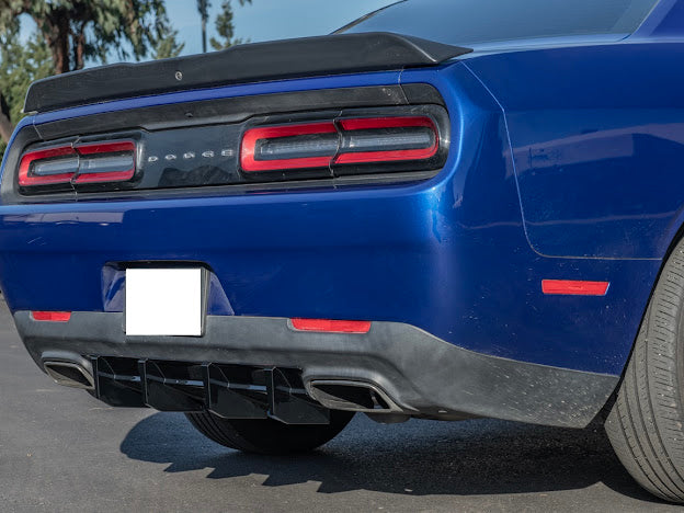 2015-UP DODGE CHALLENGER SRT *ADD-ON* REAR DIFFUSER
