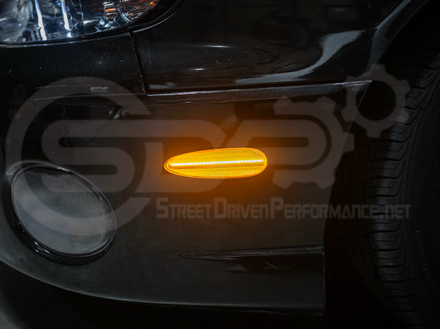 2004-2006 Pontiac GTO | Front Clear / Red / or Black Lens Amber Light LED Side Markers Pair