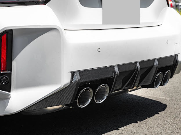 2023-UP BMW M2 | M-SPORT PERFORMANCE PACKAGE CARBON FIBER REAR BUMPER DIFFUSER