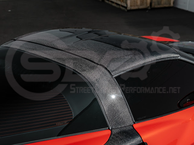 2005-2013 C6 Corvette - Carbon Fiber B-Pillar / Halo Cover